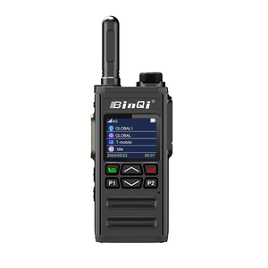 Binqi 268 4G POC Talkie-walkie longue portée étanche avec carte SIM, radio mobile pour voiture et utilisation portable - Product Image 1