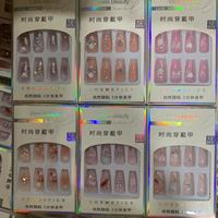Faux Ongles de Luxe Longs à Coller en Gros pour Professionnels – Ongles Artificiels en Acrylique avec Colle, Marque Privée