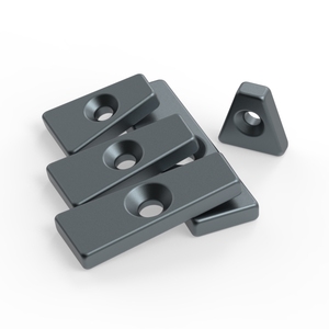 แม่เหล็กนีโอไดเมียม N40SH N42SH N45 N52 แม่เหล็กนีโอไดเมียมรูปทรงสี่เหลี่ยมคางหมู <span class=keywords><strong>N50</strong></span> แม่เหล็กแรร์เอิร์ธเคลือบดาโครเมต ผ่านการทดสอบสเปรย์เกลือ - Product Image 6