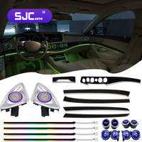 SJC - Convient pour Mercedes-Benz Classe S W222 2014-2020, éclairage d'ambiance pour voiture, accessoires de voiture, décoration intérieure, barre lumineuse LED 12V