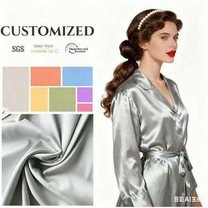 Vestido de Fiesta para <span class=keywords><strong>Mujer</strong></span>, Tela Crepé Duquesa Satinada 100% Poliéster al por Mayor para Vestidos de Noche y Ropa de Dormir - Product Image 1