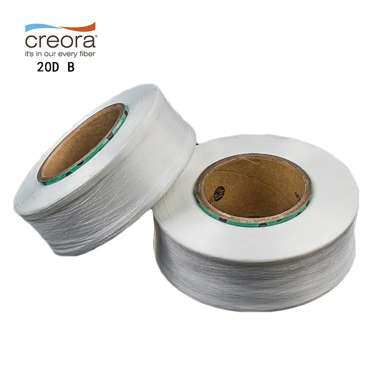 cheap price manufactory HYOSUNG elastic lycra thread 20D B grade type H350 bright bare spandex yarn