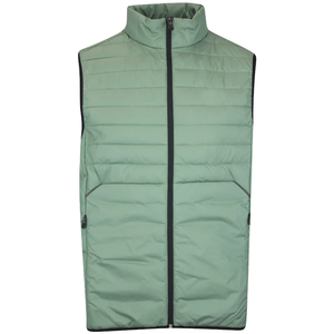 Chaleco Acolchado Reversible Personalizado para Exteriores, Resistente al Viento, con Bolsillo Frontal Tipo Canguro, Exterior de Poliéster, Ropa de Invierno para Hombre - Product Image 3