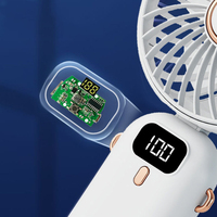 Carte PCBA pour mini-ventilateur, assemblage de PCB pour petit ventilateur, développement personnalisé, usine clé en main, ventilateur portable rechargeable à main et tour de cou, OEM ODM