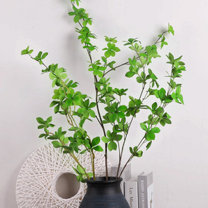 <b>Artificial</b> Pieris Japonica <b>Bouquet</b> High Simulation Leaves Indoor Home Decor Wedding Props MZM-001 - Product Image 1