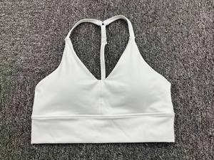 定制高品质露背网球裙氨纶快干瑜伽跑步高尔夫二合一女网球裙套装 - Product Image 3