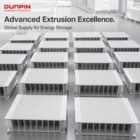 Boîtier de batterie de stockage d'énergie en aluminium 6061-T6 sur mesure – Extrusion de précision, découpe, perçage CNC et services de soudage
