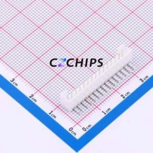 ZX-PH2.0-WZ15P Wire-to-Board Pin Header Bent Lead Through Hole,P=2mm Connector 1x15P 2mm Right Angle Insert PH - Product Image 1
