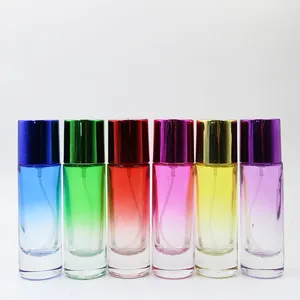 Cheap price Indonesia Malaysia popular 20ml 30ml 50ml Refillable Empty Glass Perfume Bottle botol parfum with Spray