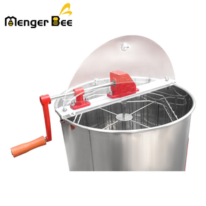 Oferta Especial: Extractor de Miel Manual de Alta Eficiencia Menger Bee EX-04S, 4 Cuadros, Acero Inoxidable 201/304, Maquinaria Apícola, 2 Años de Garantía - Product Image 5