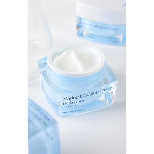 Excellents ingrédients de marque cosmétique coréenne, crème au collagène nourrissant en profondeur, renforcement, Original, naturel, biologique, journée féminine - Product Image 3