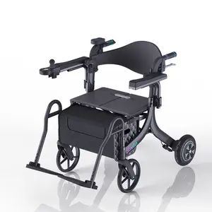 Hedy SER01 Mobiliteit Hulp Revalidatie Gait Training Elektrische Power Rollator Walker Dat Kan Werken Als Elektrische Rolstoel