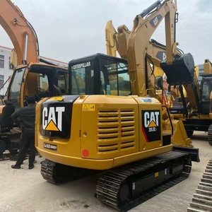 95% New Low Price Used Cat 305.5E2 Mini Home Crawler Excavator Caterpillar 305.5 E2 with Rubber <b>Track</b> and Thumb Used Farm Digger - Product Image 2