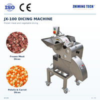 RVS groentesnijmachine, commerciële groentesnijmachine voor hygiënische voedselverwerkingsinstallaties