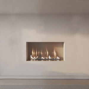 Chimenea Moderna Inteligente <span class=keywords><strong>de</strong></span> <span class=keywords><strong>Bioetanol</strong></span> Lineal con Quemador Controlado para Calefacción Interior en Villas y Apartamentos, <span class=keywords><strong>de</strong></span> Acero y Metal - Product Image 3