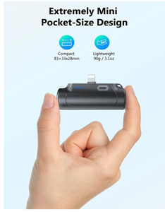 नए उत्पादों <span class=keywords><strong>2026</strong></span> 1 मिनी पोर्टेबल पावर बैंक फास्ट चार्जर 5000 मैक और डीसी के साथ माया - Product Image 6