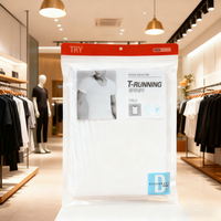Sacs à fermeture éclair personnalisés pour sous-vêtements, gilets et chaussettes |   Emballage durable imprimé en gravure |   Exportation professionnelle