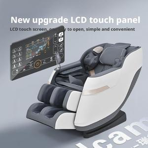 4D Schwerelosigkeit Ganzkörper <span class=keywords><strong>massage</strong></span> stuhl SL Track Dual-Core Mechanische Hände Airbag Fuß rolle LCD Touch Panel für den Heimgebrauch - Product Image 4