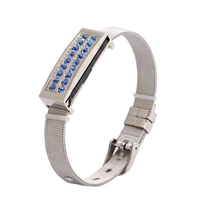 Moda personalizada regalo cristal pulsera Pendrive 8G 16G Usb Flash Drive 32G Metal Pendrive diamante joyería 4Gb llave de memoria Usb