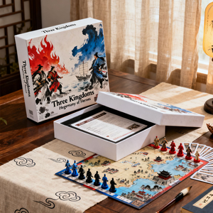 Vente en gros de jeux de société éducatifs de haute qualité OEM avec logo personnalisé, fabricant personnalisé, Monopoli, jeu de société pour adultes et enfants, Ludo - Product Image 1