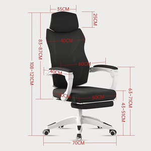 <span class=keywords><strong>Sedia</strong></span> da <span class=keywords><strong>Ufficio</strong></span> <span class=keywords><strong>Ergonomica</strong></span> in Rete, Altezza Regolabile, Girevole, con Supporto Lombare per Casa e <span class=keywords><strong>Ufficio</strong></span> - Product Image 6