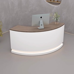 Comptoir de caisse personnalisé pour la vente au détail, comptoir de réception très vendu pour les salons de beauté, les spas et les salons de coiffure - Product Image 3