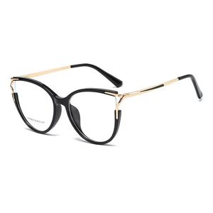 2024 thời trang <span class=keywords><strong>Cat</strong></span> <span class=keywords><strong>Eye</strong></span> máy tính chống ánh sáng màu xanh kính trắng lens PC khung kính mắt <span class=keywords><strong>Frames</strong></span> với UV400 bảo vệ - Product Image 6