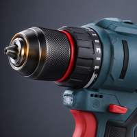 Perceuse à percussion sans fil 21V, sans balais, lithium-ion, qualité industrielle, 3 fonctions, 65 Nm de couple maximal, pour la construction