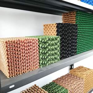 Systèmes de refroidissement mural pour élevage de volailles / rideaux d'eau 7090/7060/5090, coussin en papier humide évaporatif pour poulailler - Product Image 2