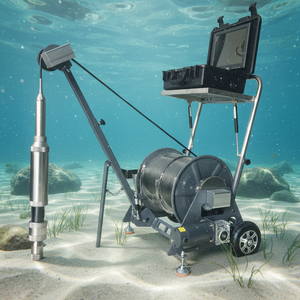 Çok Amaçlı 200 Metre Su Kuyusu İnceleme Kamerası 360 Derece Dönebilen Gece Görüşlü CCD H.264 <span class=keywords><strong>SD</strong></span> Kartlı IP68 Su Geçirmez 1 Yıl Garantili - Product Image 1