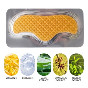 Mascarilla Facial de Colágeno Real Deep, Hidratante, Iluminadora, Cristalizada, Nocturna, Antiarrugas, Reafirmante, Hidrogel, Mascarilla Profunda para la Frente - Product Image 3