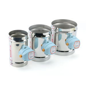 Amortisseur motorisé de conduit d'air de <span class=keywords><strong>clapet</strong></span> <span class=keywords><strong>anti</strong></span>-<span class=keywords><strong>retour</strong></span> électrique d'acier inoxydable de 220VAC 4 "5" 6 "avec l'actionneur 1Nm pour la <span class=keywords><strong>Ventilation</strong></span> 100/125/150mm - Product Image 6