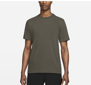 男士t恤快干健身房跑步健身服装批发实心图案 - Product Image 3