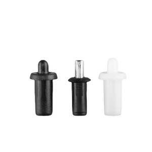 Xuj <b>Spring</b> Pivot Furniture <b>Hinge</b> 7mm Hole 1.8g Telescopic Plastic Pin For Cabinet Doors - Product Image 5