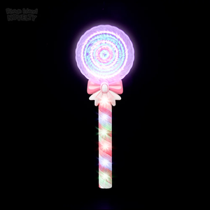 Bán buôn ánh sáng lên dẫn quay Kẹo Cây Đũa phép ánh sáng dính đồ chơi trẻ em <span class=keywords><strong>led</strong></span> Glow Spinner Stick nhấp nháy ánh sáng <span class=keywords><strong>LED</strong></span> Glow Lollipop Wand - Product Image 5