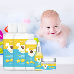 Champú y gel de baño 2 en 1 para niños orgánicos naturales de nuestra propia <span class=keywords><strong>marca</strong></span>, suave e hipoalergénico, aceite de coco para el cuidado del cabello y el cuerpo - Product Image 3