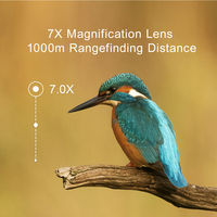 Protap Télémètre de golf le mieux noté Télescope 600mAh Mesure de compensation de pente Télémètre laser de chasse au golf