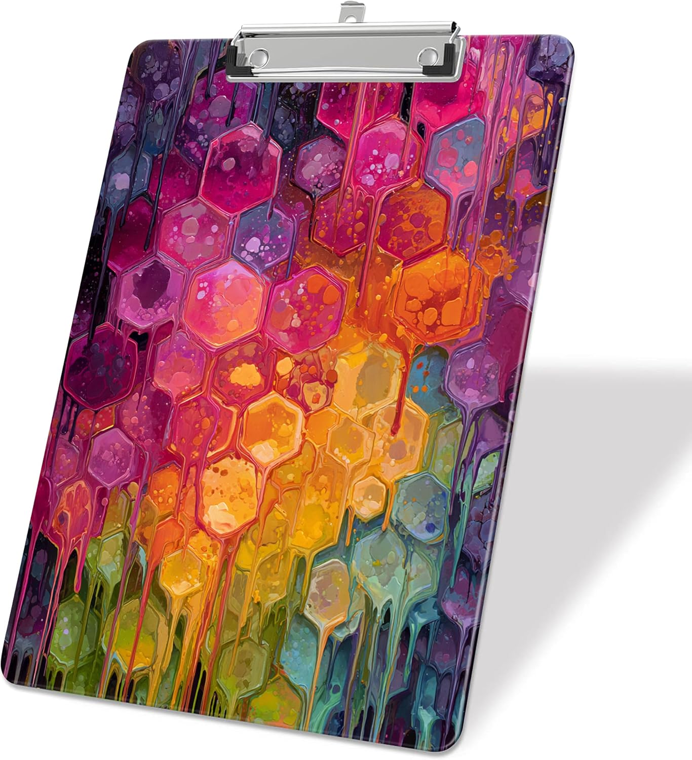 Watercolor Honeycomb