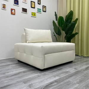 للبيع بالجملة من القماش سرير أريكة قابل للطي وشقق صغيرة وغرف المعيشة أرائك مستوية كسولة - Product Image 2