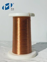 Cable Litz aislado PU sólido autoadhesivo ultrafino LZ3SBUEWS 0.090 personalizado | Bobinas de alta frecuencia con clasificación de cobre flexible de 2600V