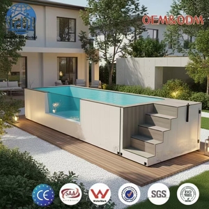 Installation facile, <span class=keywords><strong>piscine</strong></span> modulaire en <span class=keywords><strong>acier</strong></span> pour conteneur maritime, 20 pieds, installation rapide - Product Image 1