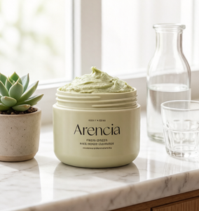Nettoyant Crème Herbal Vert Arencia K Beauty Salon 120g – Hydratation Intense et Nettoyage des Pores et du Sébum - Product Image 6