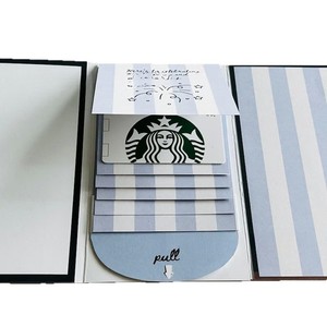 Tarjetero de Navidad con diseño de libro, impresión offset en papel, recuerdos de fiesta, regalo personal para compañeros de clase - Product Image 1