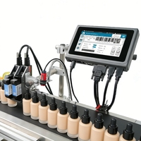 Imprimante jet d'encre thermique en ligne DOCOD T200E de haute précision pour le codage de la date sur les bouteilles de produits pour bébés