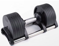 Ensemble d'haltères en fer réglables de nouveau style en gros équipement de fitness à usage domestique de 30kg à 50kg haltérophilie en vente