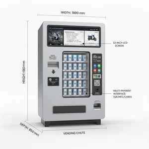 Distributeur automatique de batteries pour trottinettes électriques économiques avec système de dépôt, écran publicitaire et prise en charge de plusieurs méthodes de paiement, marque OEM - Product Image 3
