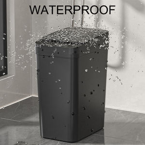 <span class=keywords><strong>Cubo</strong></span> de <span class=keywords><strong>Basura</strong></span> Impermeable para Baño, Papelera de Inducción PARA EL Hogar, para Cocina, Uso Comercial, Plástico, Inteligente, 12L - Product Image 6
