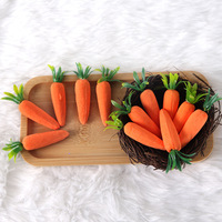 Ornements de carottes en mousse mignons pour Pâques, décorations de fête, fournitures de fête, décorations de maison pour les fêtes