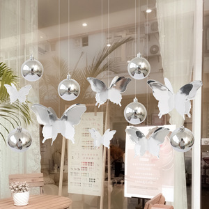 I131 décoration de boutique de la Saint-Valentin boule lumineuse papillon accessoires décoratifs suspendus au <span class=keywords><strong>plafond</strong></span> - Product Image 2