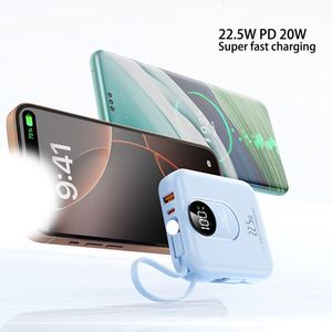 พาวเวอร์แบงค์ Super Slim Mini 10000mAh พร้อมระบบชาร์จเร็ว 20W Output PD22.5W Type-C แบตเตอรี่ LI-Polymer - Product Image 2
